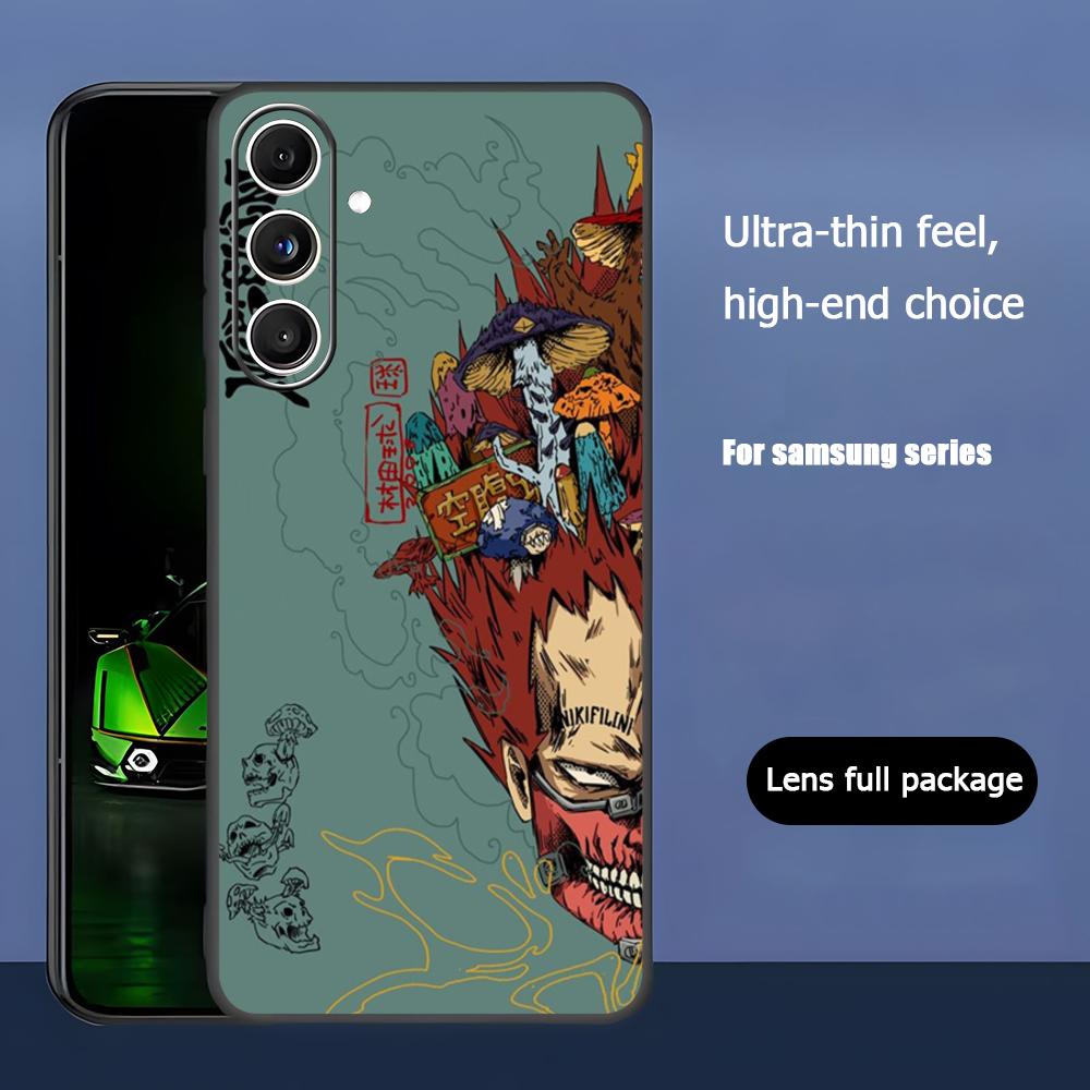 Dorohedoro risu nikaido Hot Phone Case For Samsung Galaxy S25 S24 S23 S22 S21 S20 Plus Ultra Note20 Soft Black