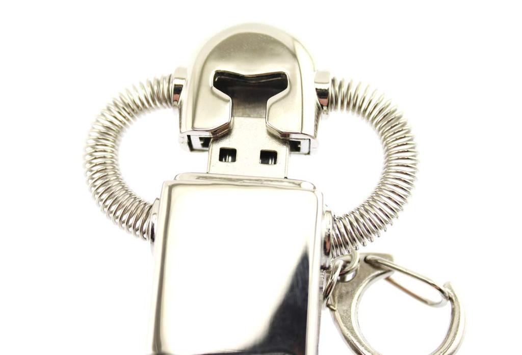 Olive-G Robot-shaped USB Flash Memory Keychain 16GB