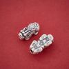 Sterling Silver 999 Pixiu Wealth Beads: Zodiac Luck Bracelet DIY Accessory