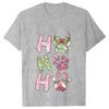 Ho Ho Ho Paw Graphic Oversized Tshirt Christmas Gift Simple Casual Xmas Cotton Tshirt Funny Unisexs Clothing Unisex Tops Tees