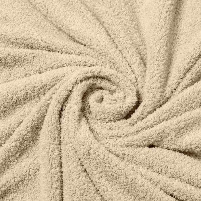 Housse couette + 2 taies 220 x 240 cm Bouclette sable