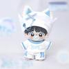 Niannyyhouse 10cm, 15cm, 20cm Plush Clothes: Cat Ear Hat, Coat, T-Shirt, Pants, Backpack, Cotton Doll Clothes, Dress-Up (10cm)