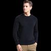 Antonio Men's Merino Wool Mock Neck Pullover Sweater