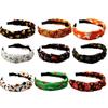 Halloween Kürbis Knoten Stirnband - Festliche Mode Stoff Kopfschmuck