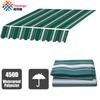 Patio Awning Retractable Canopy Replacement Waterproof Fabric 12x10Ft Deck Shelter Top Fabric Shade Sail Fashion Stripes