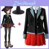 Danganronpa Killing Harmony Yumeno Himiko Fantastisk Cosplay Kostume Skoleuniform Kjole Til Fester