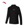 Anta Men's Zero-Pressure Half-Zip Long Sleeve Top