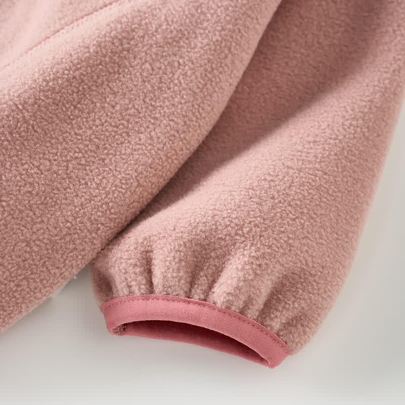 TONGTAI Kids' Fleece Stand-Collar Jacket