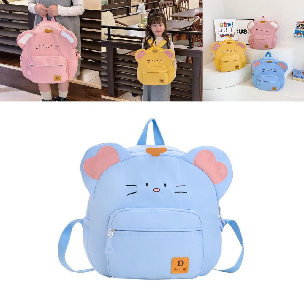 Stylish Durable Nylon Cat Backpack For Kids With Fun Patterns Ideal For School And Daily Use