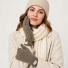 Unisex Warm Gloves Elastic Cuff Winter Gloves Fashionable Knitted Gloves  Winter