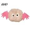 Romantic Gift for Women Halloween Bat Plush Keychain, Cute Devil Furry Pendant Party Decoration Bag Keys, Vintage Silver Alloy Key Ring, Spooky