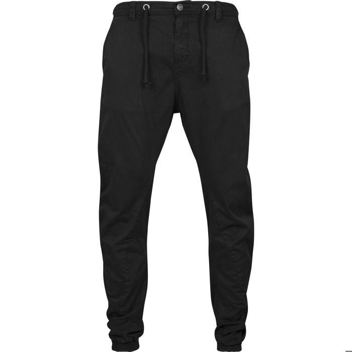 Pantalons & Shorts - Urban Classics - Jogging Stretch - Noir - Fitness - Respirant