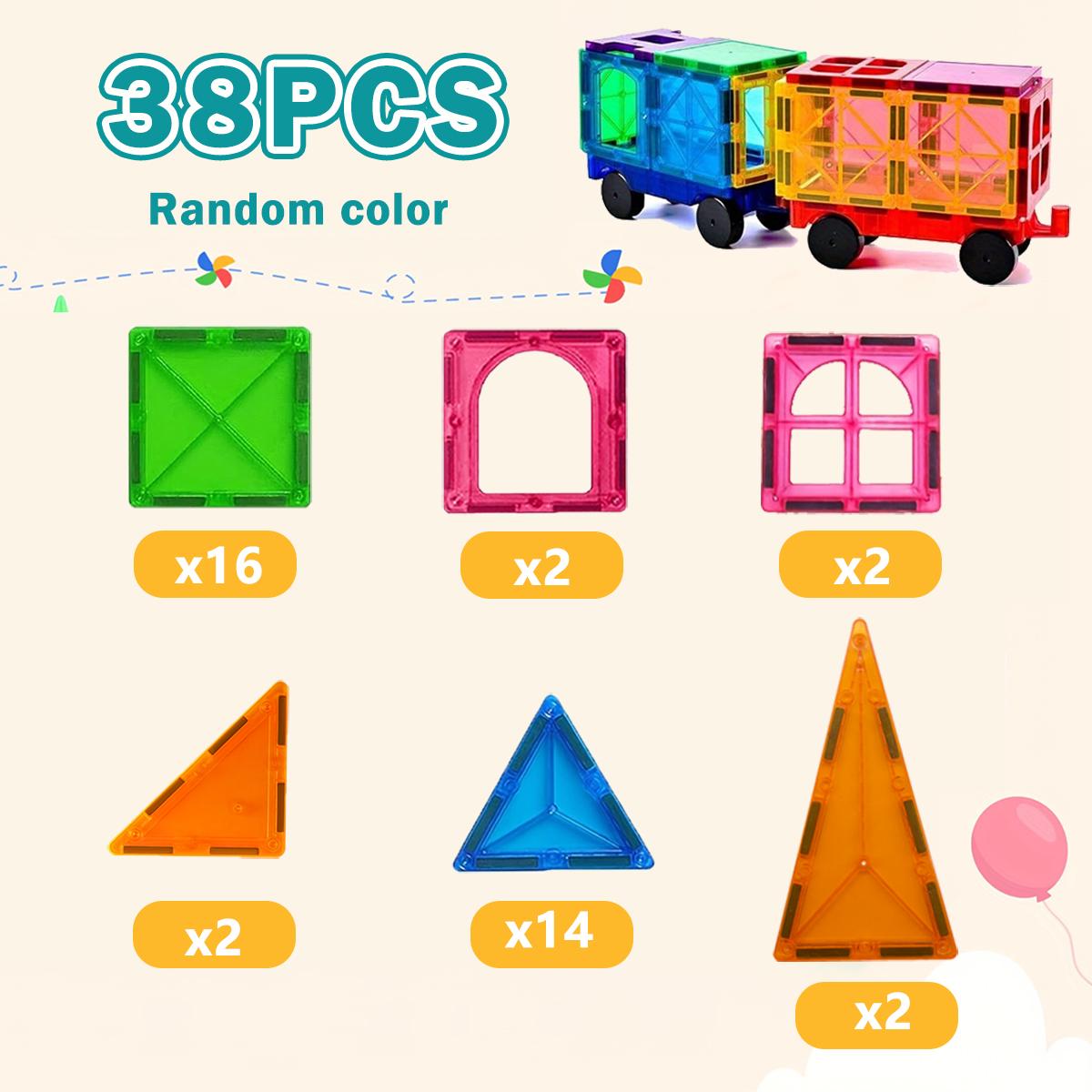 Magnetic Building Blocks Magnetic Force Plate Children s Toys, Creative Architect Toys, Handheld Children s Gifts