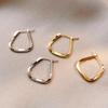Elegant Autumn & Winter 2022 Hoop Earrings for Women – Trendy, Minimalist, Silver Needle, High-End Design