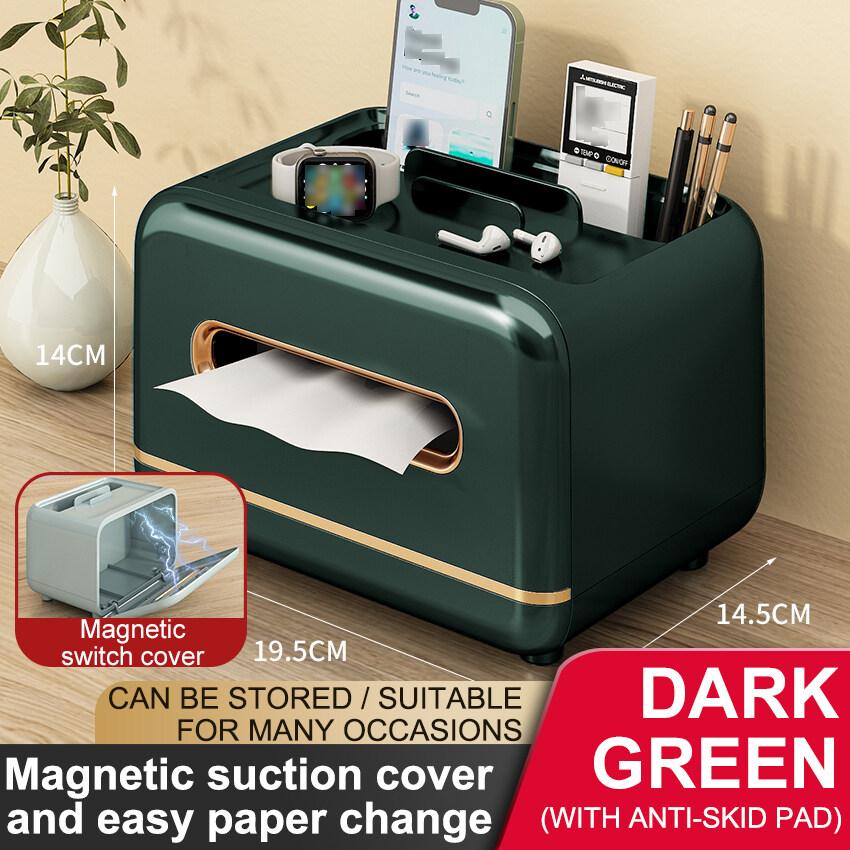 Desktop Tissue Box Removable Slight Luxury Decorative Handkerchief Case Paper Storage Box Home Office Car Nordic Plastic Holder