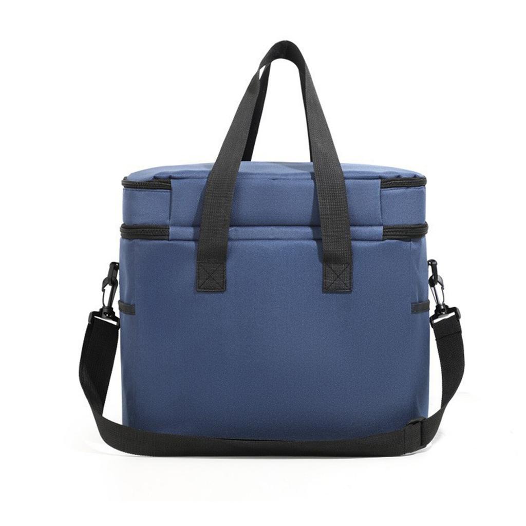 Premium Thermal Lunch Bag For Family Outings Leakproof Double Insulation Adjustable Shoulder Strap High Capacity Camping Picnic Bag