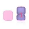 Invisible Retainer Box Mirror Storage Case Square Mouth Guard Aligner Braces Orthodontics Container Oral Hygiene Supplies