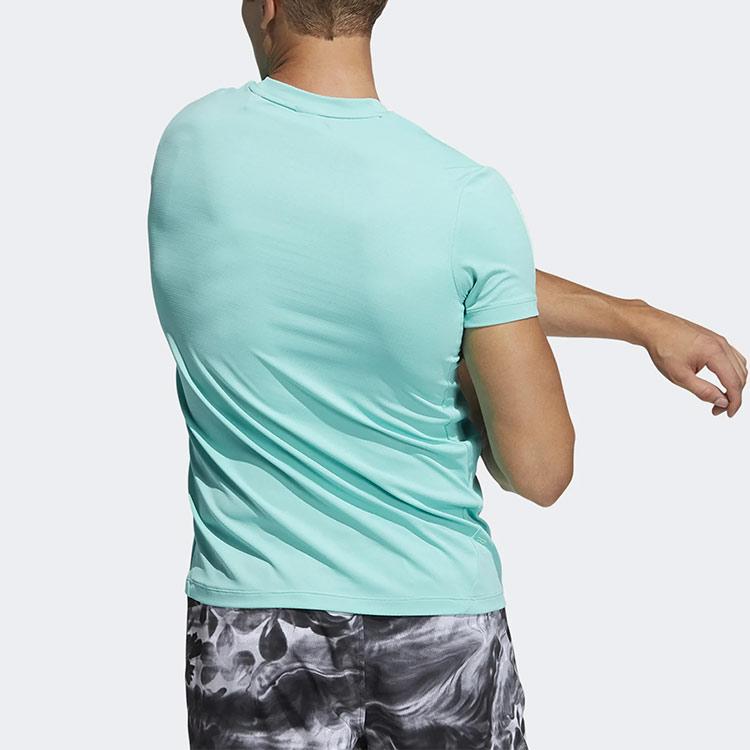 Adidas H.rdy 3s Training Quick-Dry Breathable Short Sleeve T-Shirt Men Tops Acid-Mint GP7654