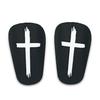 Mini Carbon Imitation Football Shin Guards - Protective Training Gear