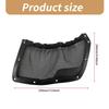 UTV Back Storage Pocket Mesh Holder Bag with Mounting Screws Backrest Storage Net Bag Organizer