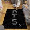 Tappeto Kpop Bangtan Boys Tappeto BTS Tappetini per Tavolino Soggiorno Tappeto Camera da Letto Tappetini per Pavimento Lavabili Tappetino per Area Domestica Regalo