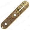 1* Guitar Control Plate For Tele Guitar Replacement Zinc Alloy Bridge Switch Vintage Carving Design High Quality