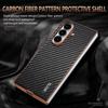 For Samsung Galaxy Z Fold 7 Case Luxury PU Plating Carbon Fiber Protective Back Cover Case For Samsung Z Fold 7 6 5 4 3 Shell