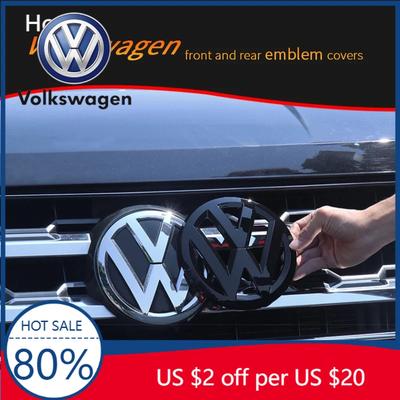 2026 Гарячі Для VOLKSWAGEN VW Автомобільний Значок Накладки на Передню Решітку Задню Кришку Багажника Наклейка 3D Декорація Для VW MK6 8 Tiguan Arteon CC PAS
