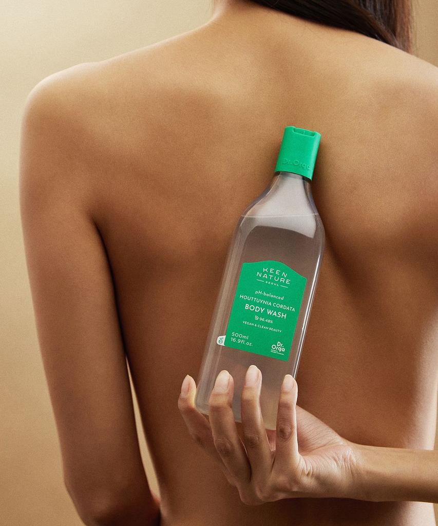 Mildly Acidic Houttuynia Cordata Body Wash for Back and Chest Acne 500ml