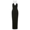 Elegantné Butterfly Women Maxi Šaty Úzke šaty s potlačou Šaty na chrbte Popruhy V Neck Ohlávka Bodycon Hot Girls Club Párty Vestidos Párty šaty Y2k Šaty Župan