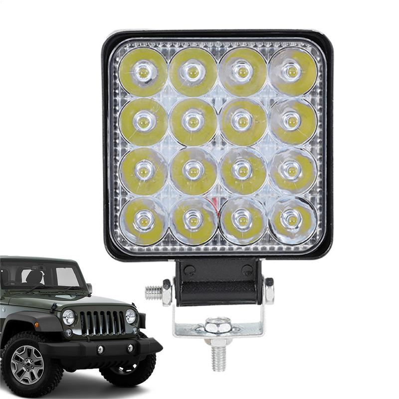 Car Headlight Flood Light For Car 3 Inch Driving LED Floodlight Work Light Waterproof Tractor Auxiliary Lamp For Indoor Outdoor CHINA