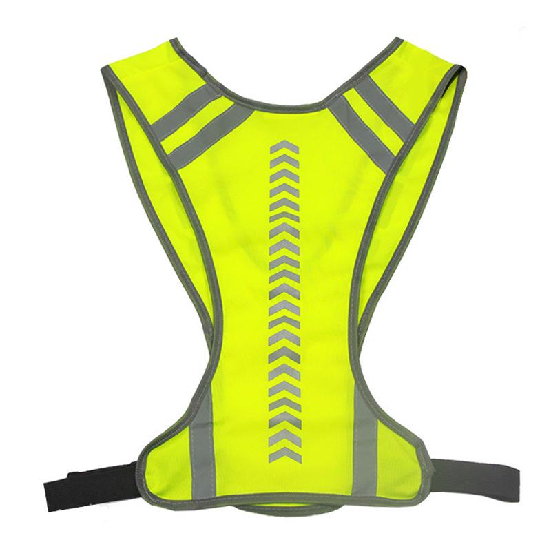 Car Motorcycle Reflective Strip Clothing Emergency Reflective Vest For Safety Traffic High Visibility For Cycling Sports Vest