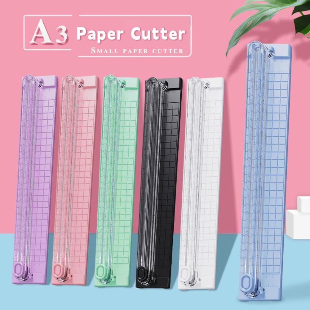A3/A4 Paper Cutting Paper Cutter Bidirectional with Pull-out Ruler Paper Cutting Machine Portable Paper Trimmer School Office