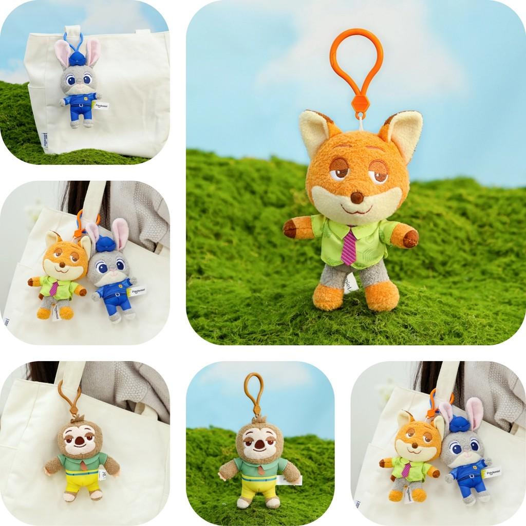 Zootopia Judy Plush Toy Cartoon Animal Gift Backpack Keychain Pendant