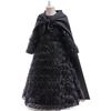 Elphaba Thropp Wicked Cos Children's Clothing Black Party Dress Dress with Cape