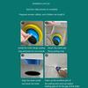 Professional Toilet Base Sealing Rings Set Not Odor Toilet Positioning Seal Rings Easy To Replace Toilet Flange Seal