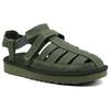 UGG Dune Fisherman Cowhide Green Sandals Men's 1102694-MSG