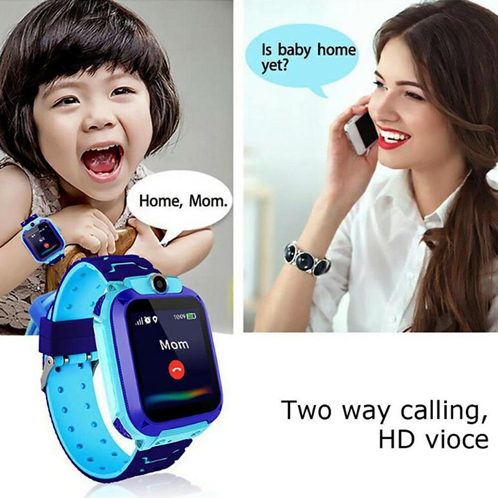 Q12 Kids Smart Watch IP67 Waterproof Children "s Phone Watch Precise Positioning SOS One Key For