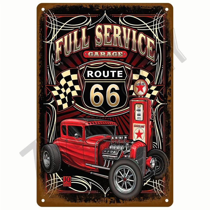 Retro Tin Sign Bar Cafe Club Garage Car Pub Vintage Metal Sign Plaque Painting Motorcycle Iron Home Decoration Wall Decor Art