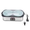 Yogurtera 2L Gran Capacidad Control Automático de Temperatura Temporizador de 0-48 Horas Máquina Digital para Hacer Yogur