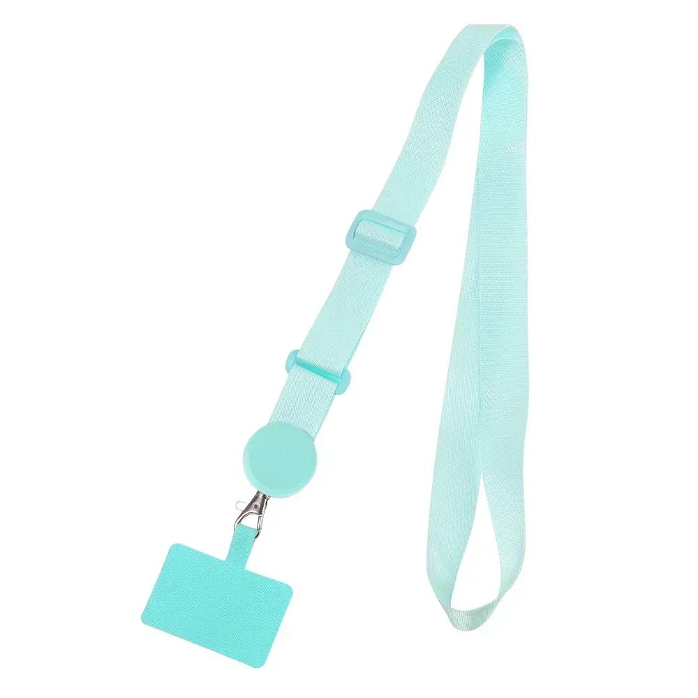 Universal Adjustable Neck Straps Multifunctional Crossbody Phone Lanyard with Tether Tab Anti-lost Anti-fall Hanging Cord Clips