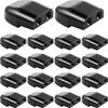 Frienda 18 Pcs Deer Whistles For Car Deer Warning Devices Vehicles Horn Save Whistle With Adhesive Tapes Vehicles Dual Construction Animal Siren For