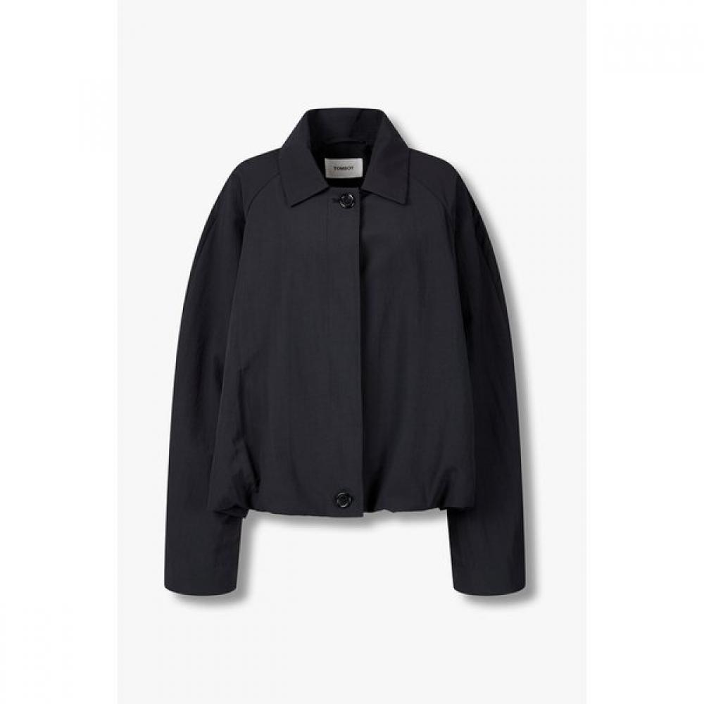 Studio Tomboy Volume Hem Single Button Jumper 9106213206