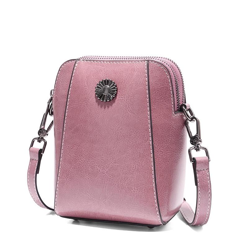 

Маленькая сумка из коровьей кожи, сумка-мессенджер, женская новая популярная универсальная сумка для мобильного телефона, женская нишевая сумка через плечо, тренд