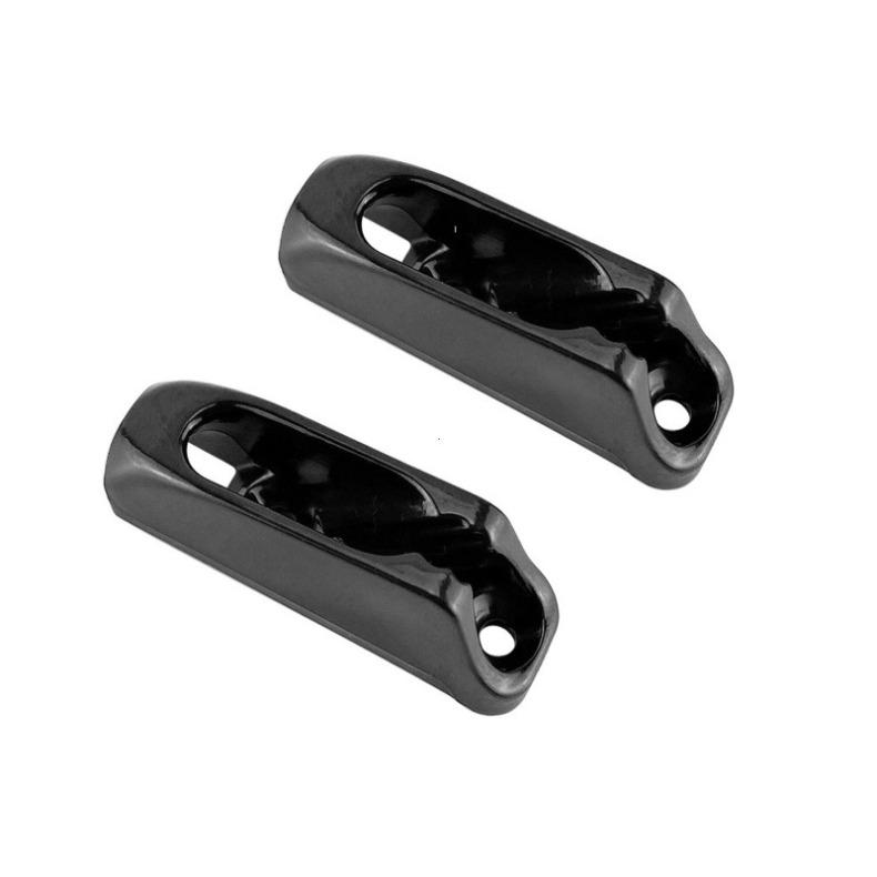 2 Stück/4 Stück Boots-Klemmpfaser Selbstsicherndes Seil Schwarzes Nylon Muschel-Klemmpfaser Seilspanner Läufer Kanufahren Kajak Surfen Marine