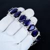 Amethyst Necklace & Bracelet Jewelry Set, Coffin Amethyst Gemstone 925 Sterling Silver Handmade Jewelry Unique Collection, Valentine's Day Gift