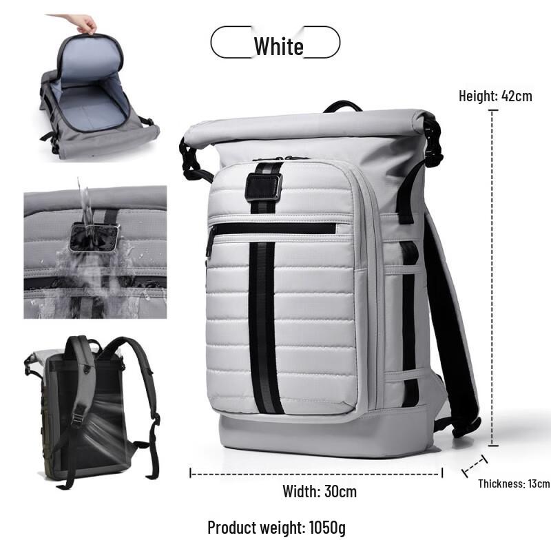 

Li Shen Men s Lightweight Waterproof Travel Backpack