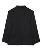 Prairie Big Daddy Fit One-Button Double Blazer (Black)