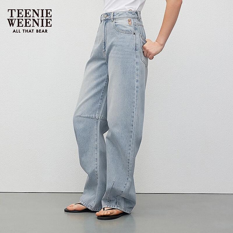 

Teenie Weenie Women s Retro Rose Stud Banana Fit Jeans M