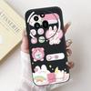 Fashion Painting Phone Case For Nothing Phone (3a) Pro Black Silicone Soft Cover For Nothing Phone3a 3a Pro Cases Bumpers